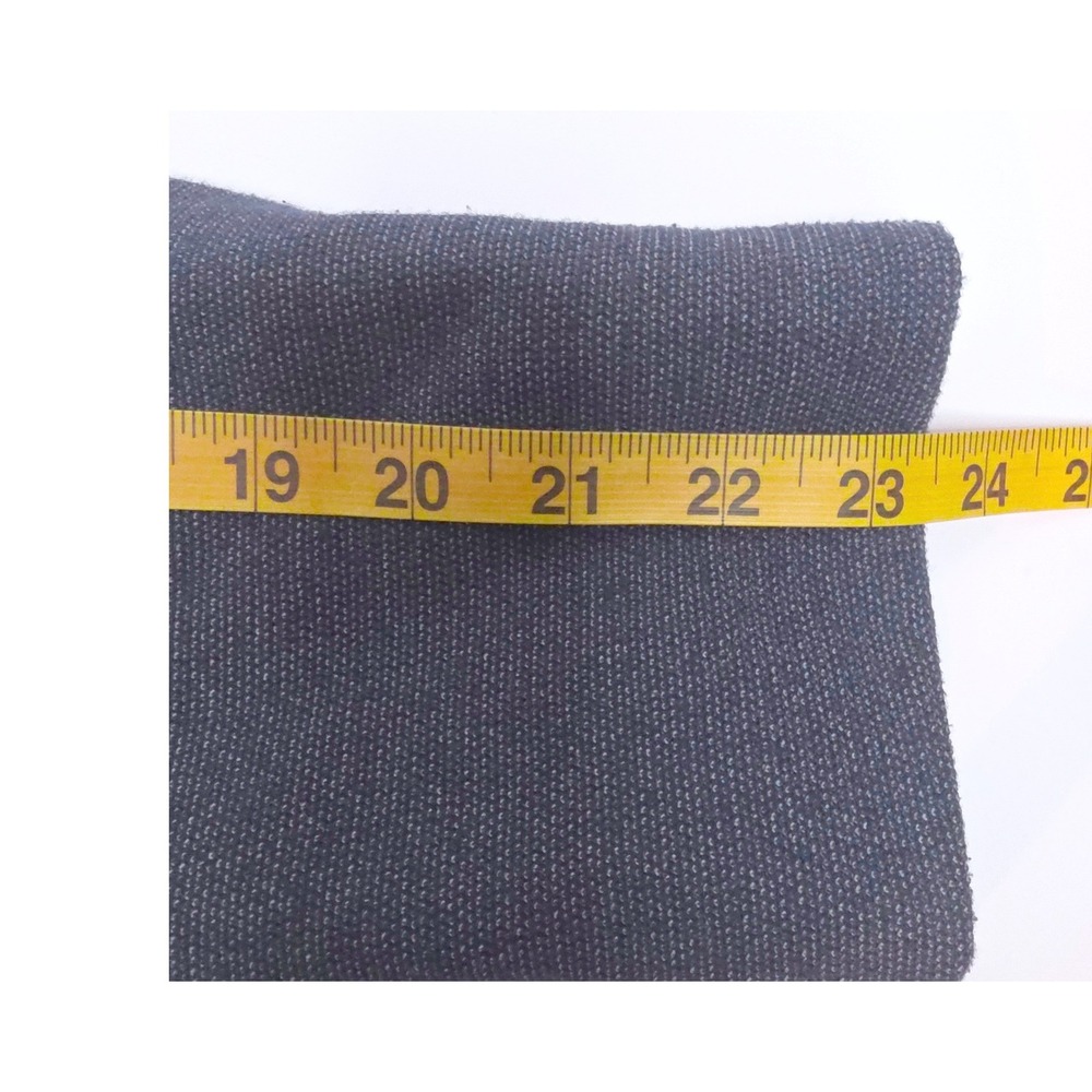 Angelo Litrico Blue Textured Slim Fit Two Button Top Stitch Sport Coat US 42 - Picture 14 of 14